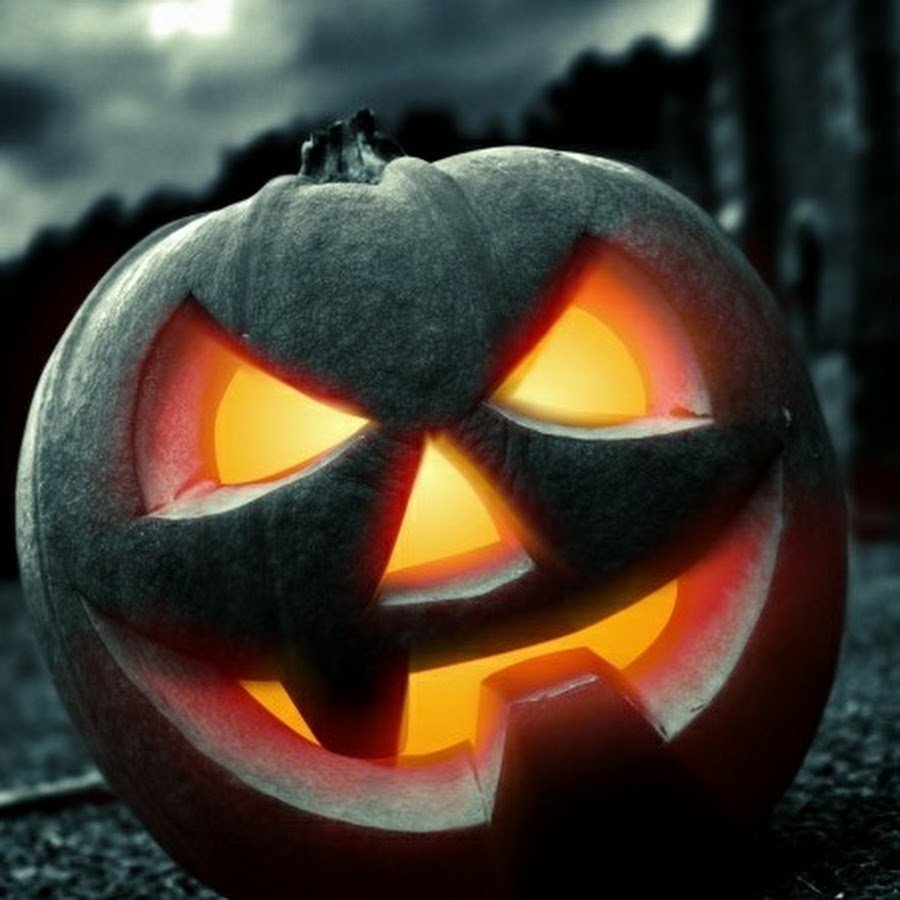 Фон с тыквами на Хэллоуин