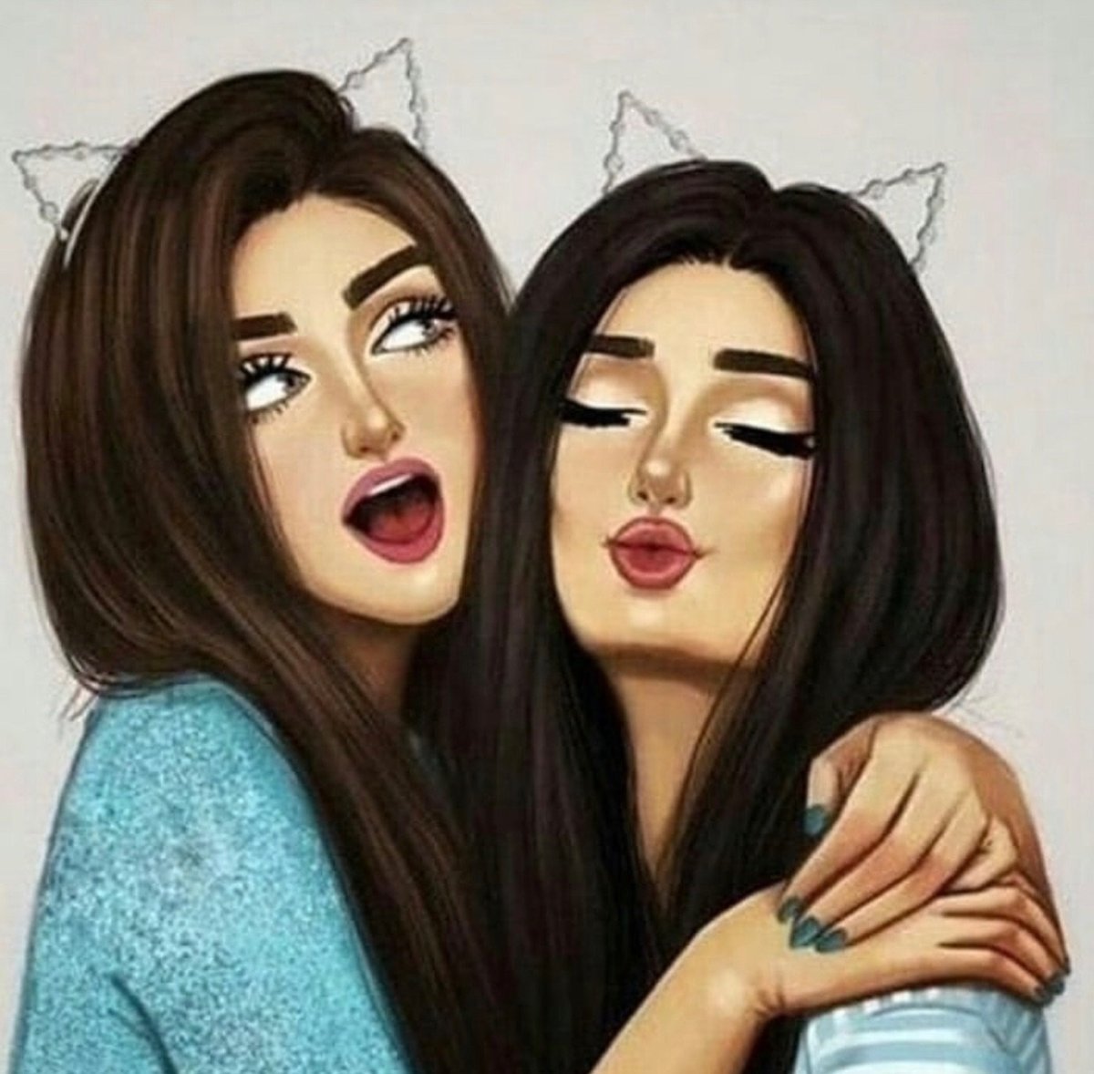 Парная ава аниме