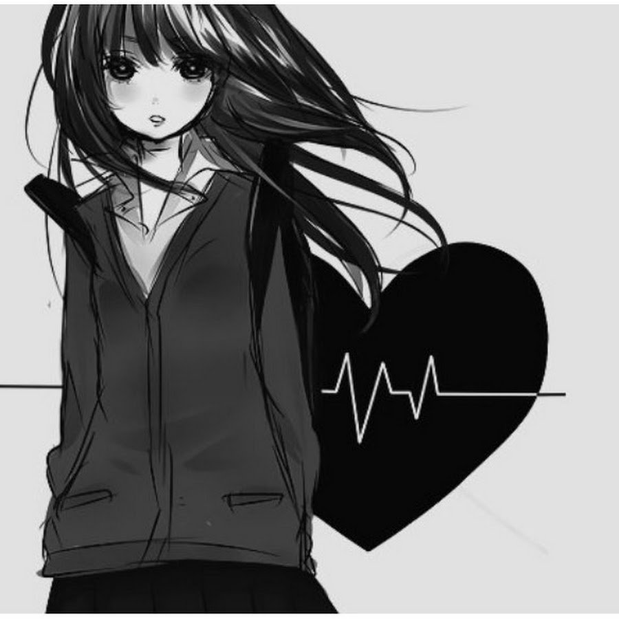 Аниме черное