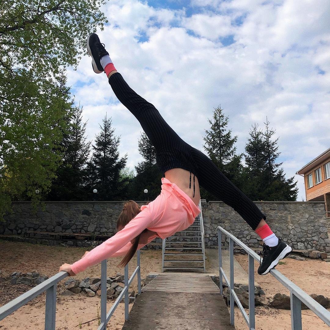 Гимнастка анонимка