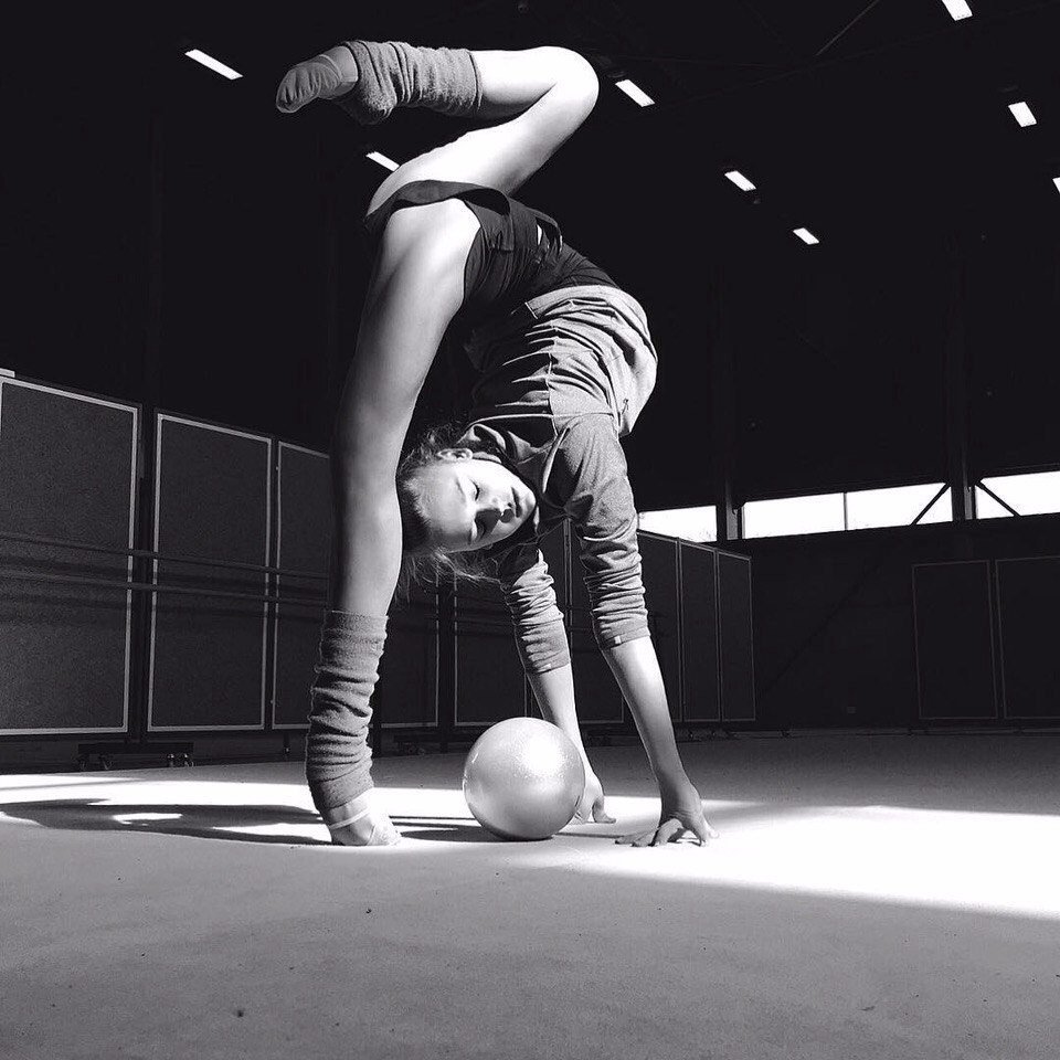 Фотосессия гимнасток художественная