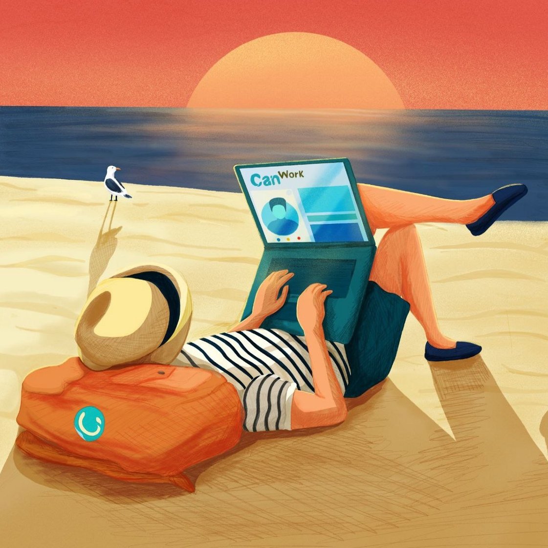 Фрилансер рисунок