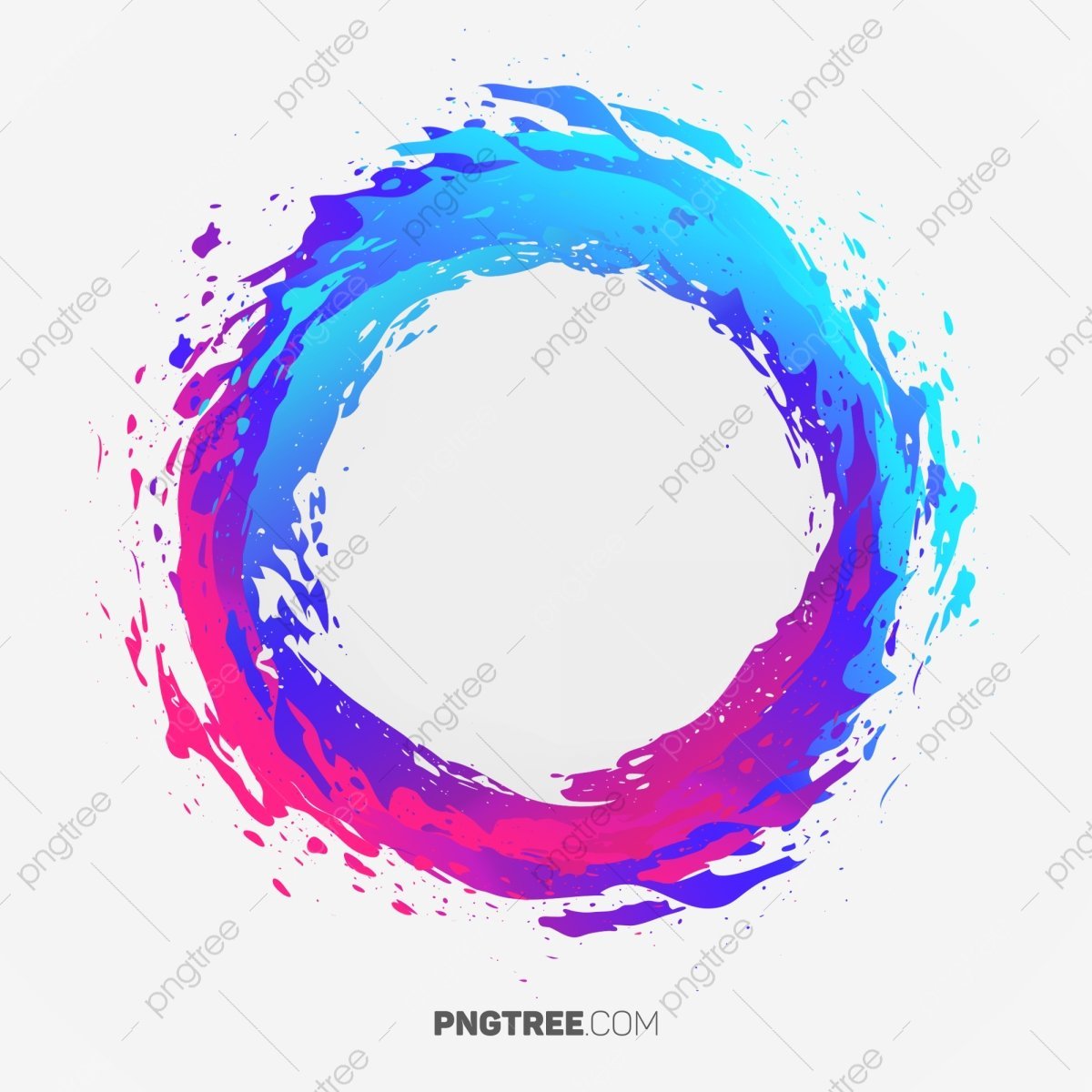 Круг градиент