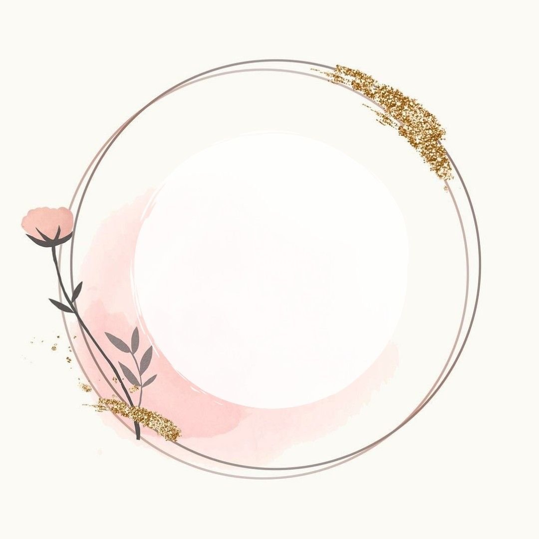 Круглая рамка для актуального