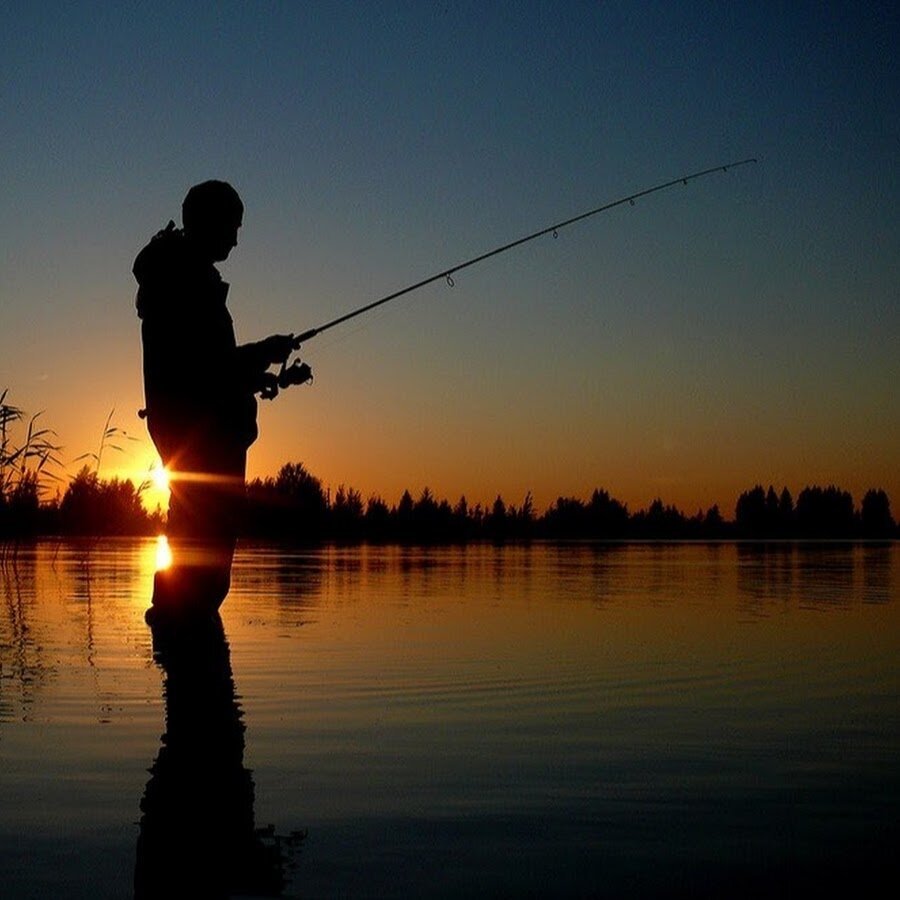 Рыбалка абстракция