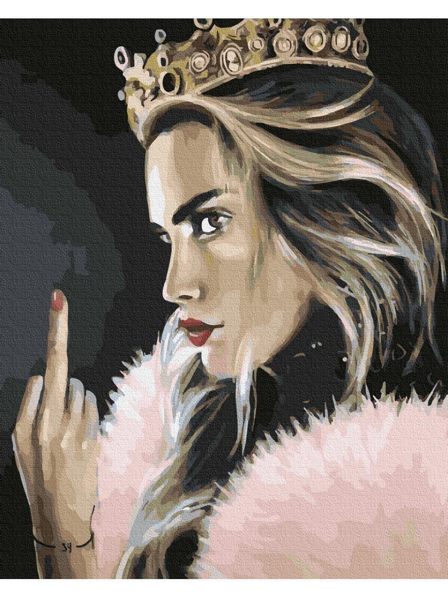 Девушка в короне