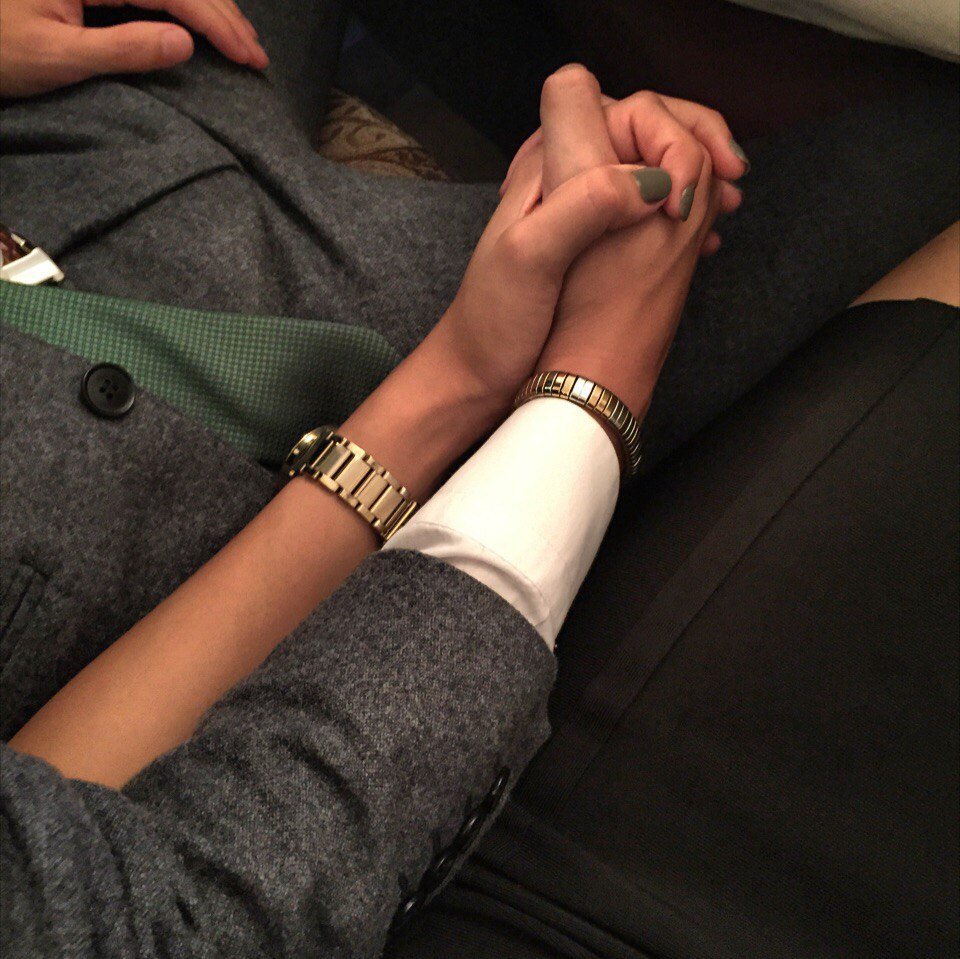 Красивая пара со спины