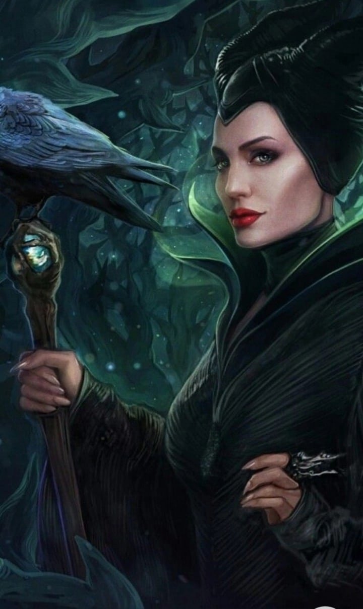 Малефисента ворон Диаваль