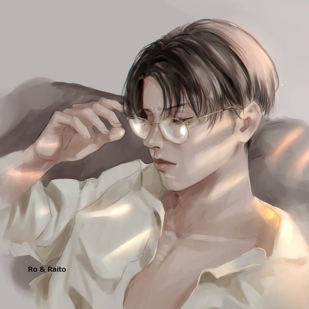 Леви Аккерман в черном