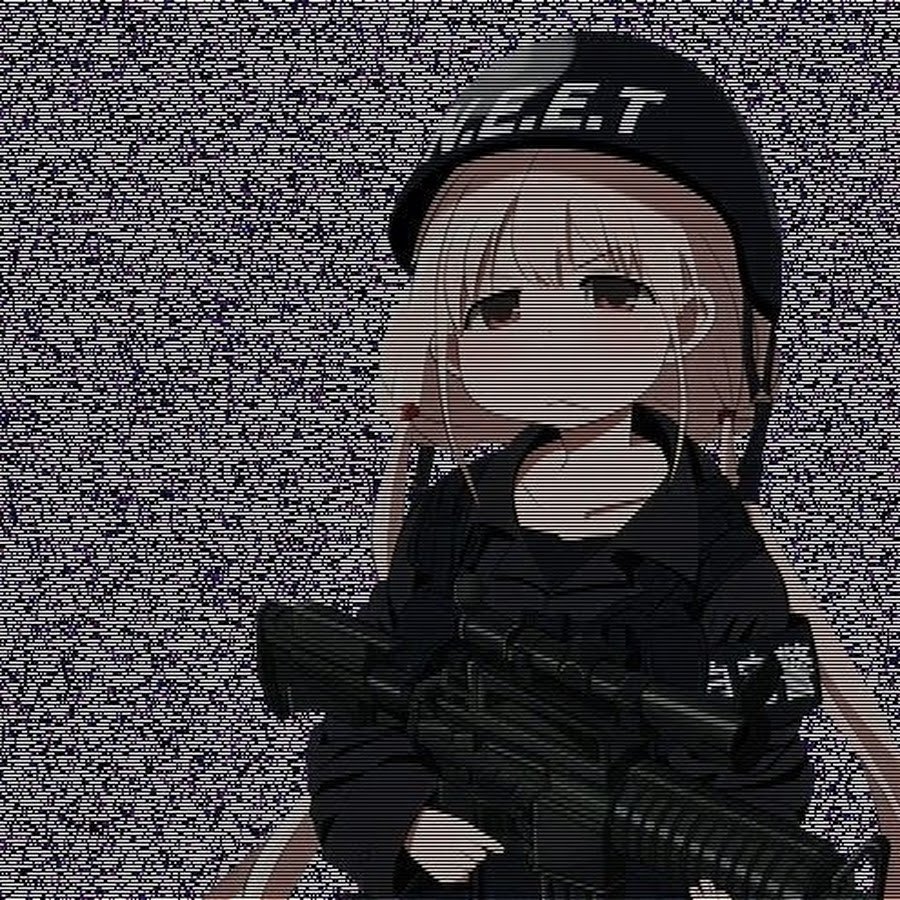 Солдат с АК арт