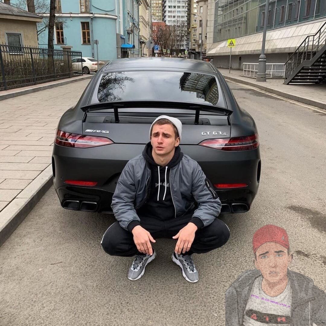 Миша Литвин в шапке