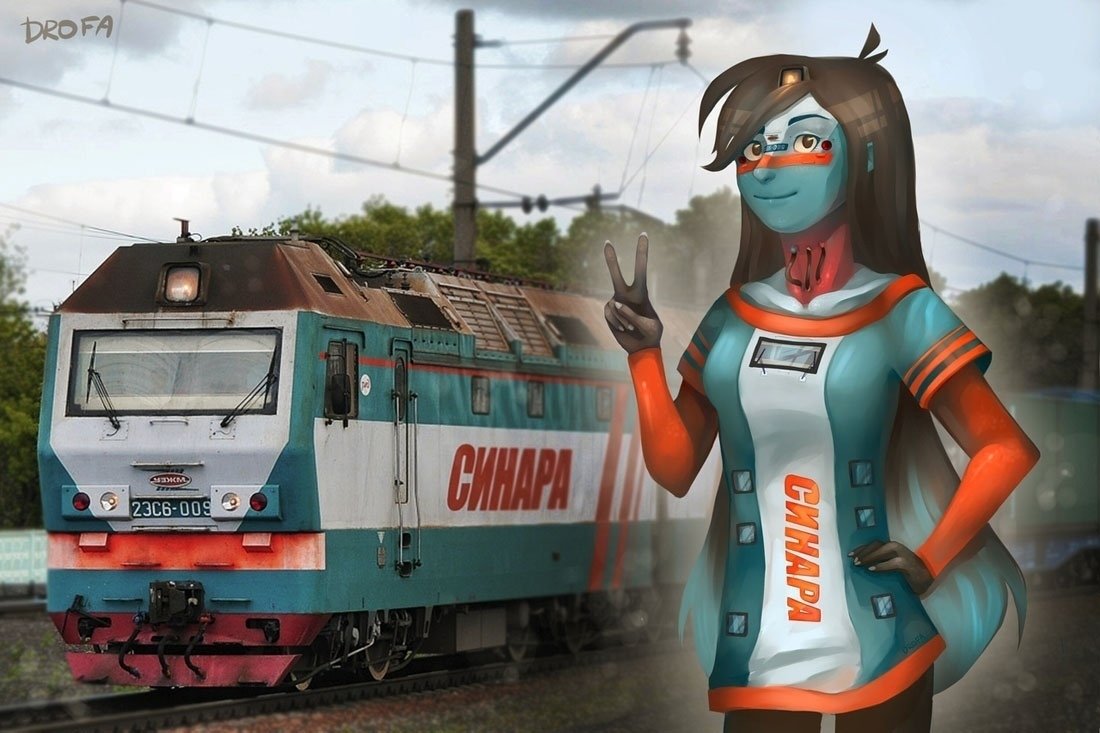 Хуманизация поездов Дрофа