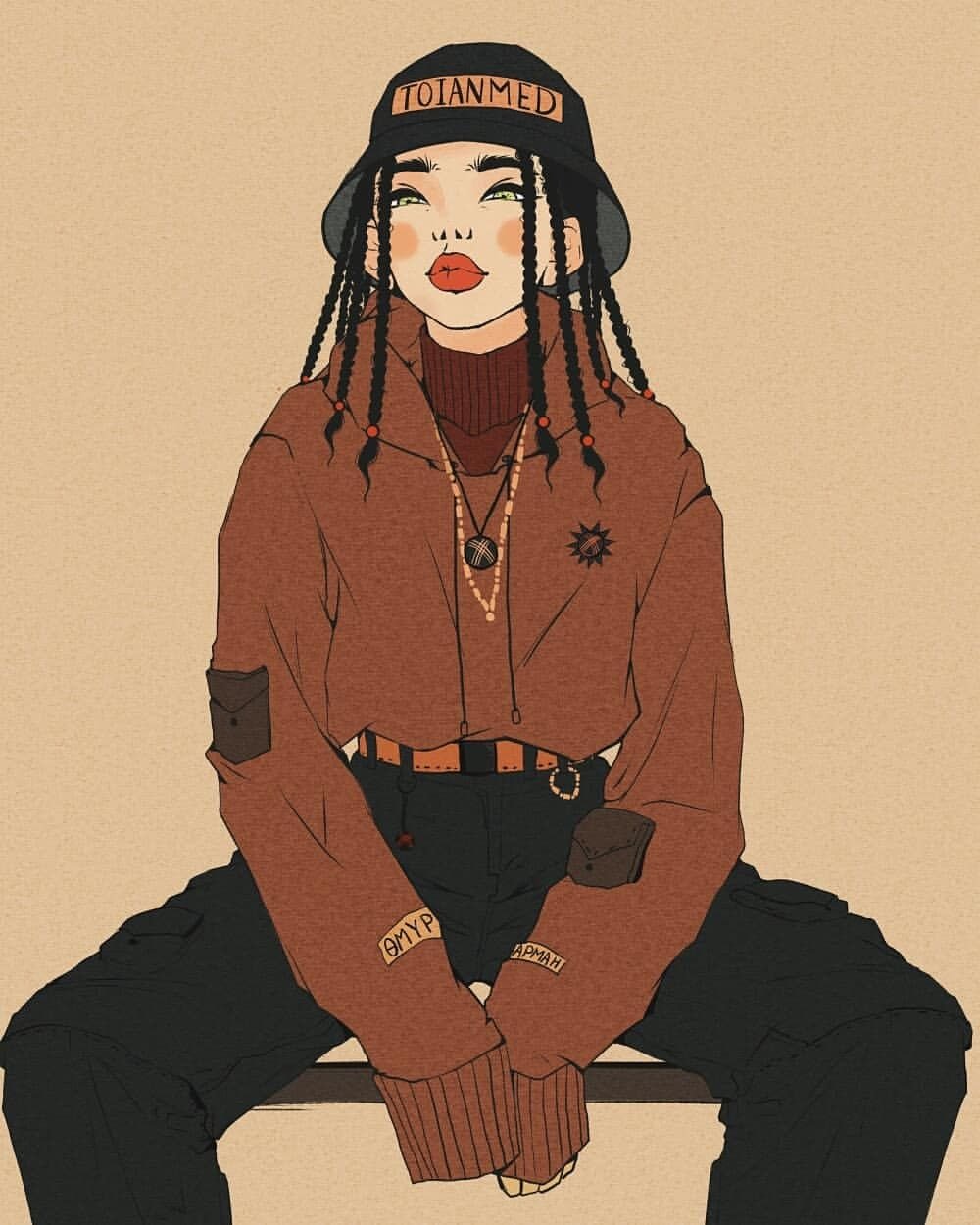 Toianmed арты девушек