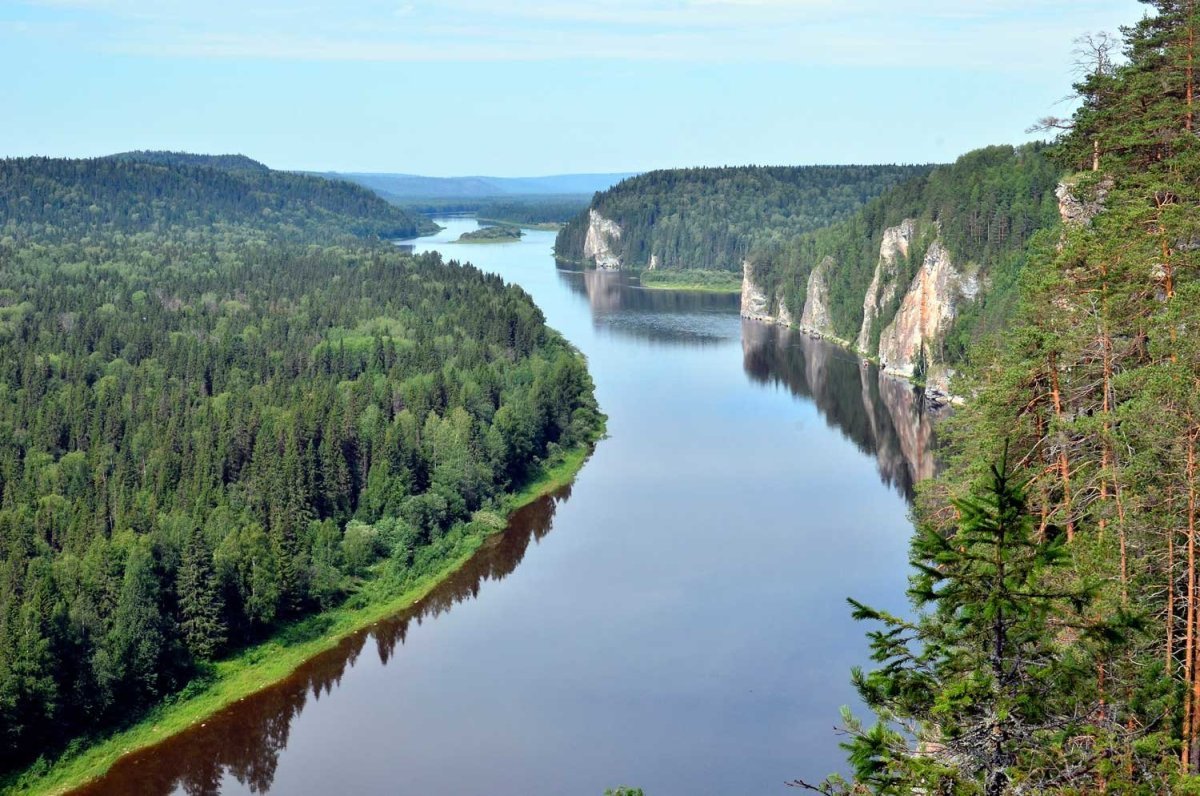 Река Вишера Урал