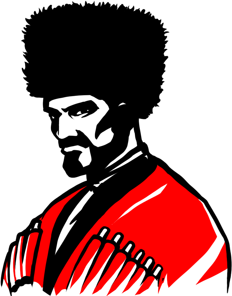 Красивая девушка в папахе