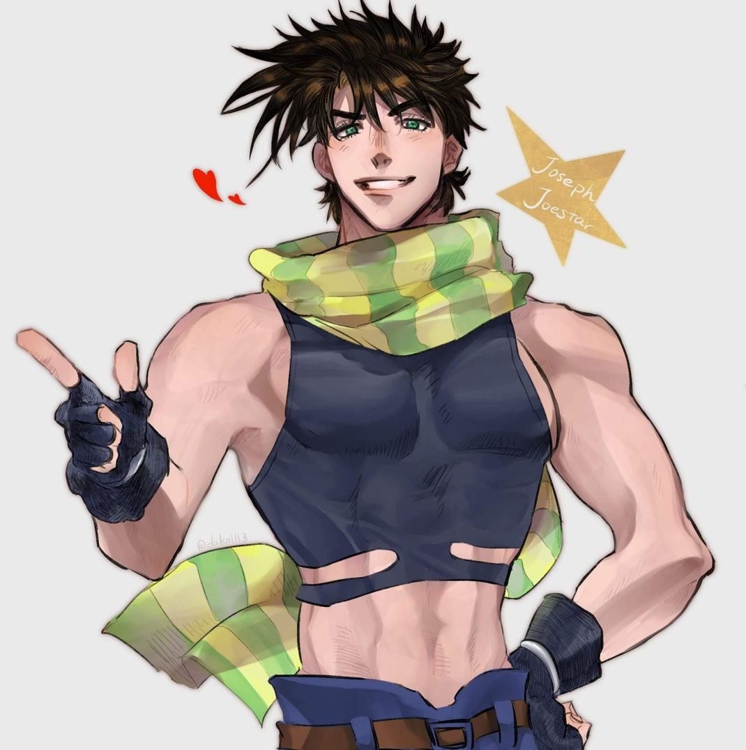 Джозеф Джостар арт