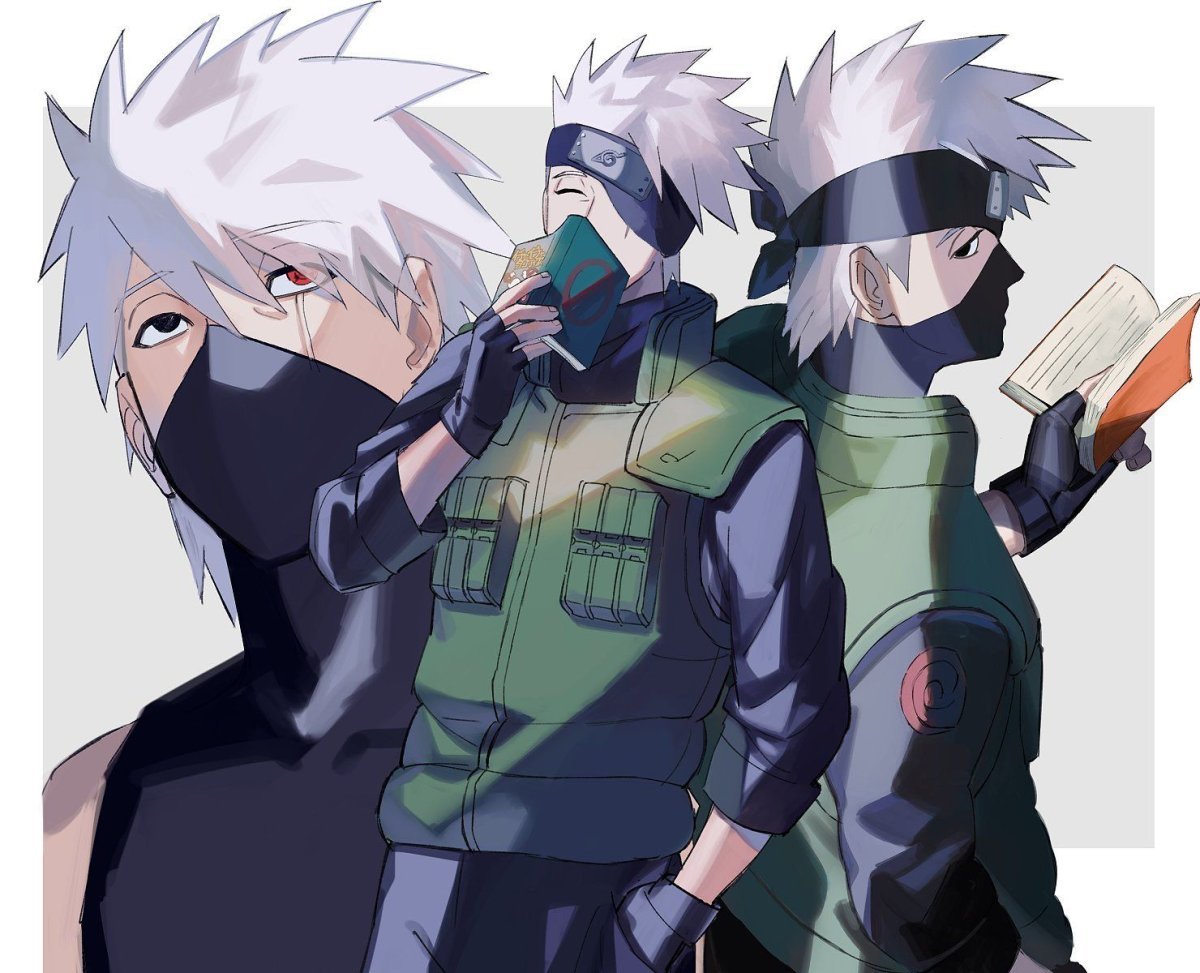 Какаши альбинос?