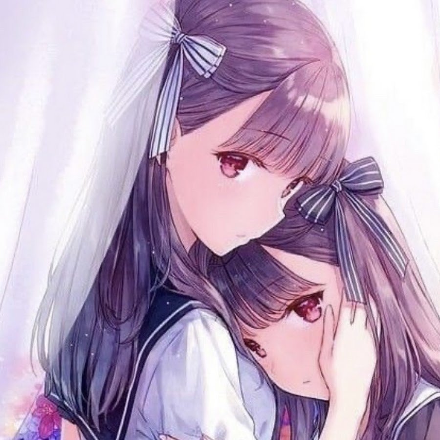 Аниме подруги смеются