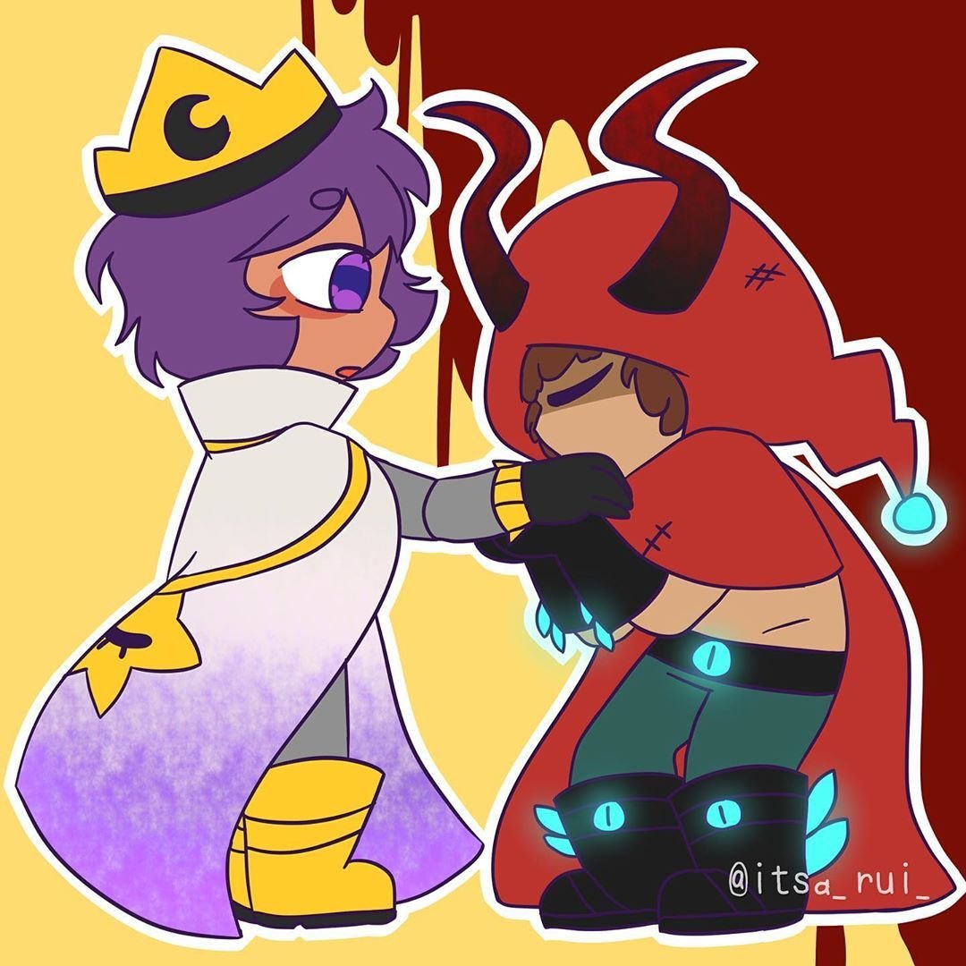 Леон из Brawl Stars и Эдгар