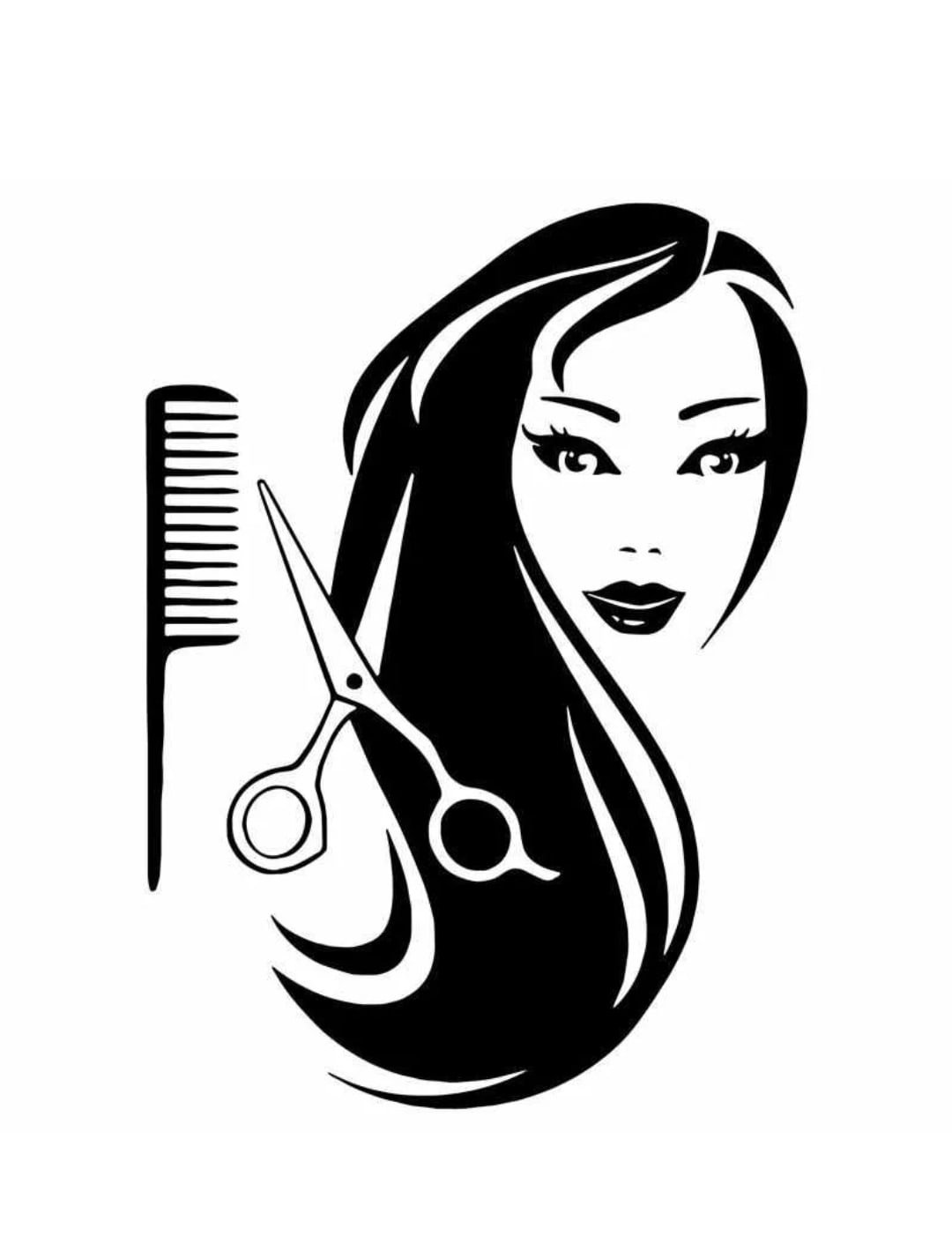 Макет баннера для парикмахерской