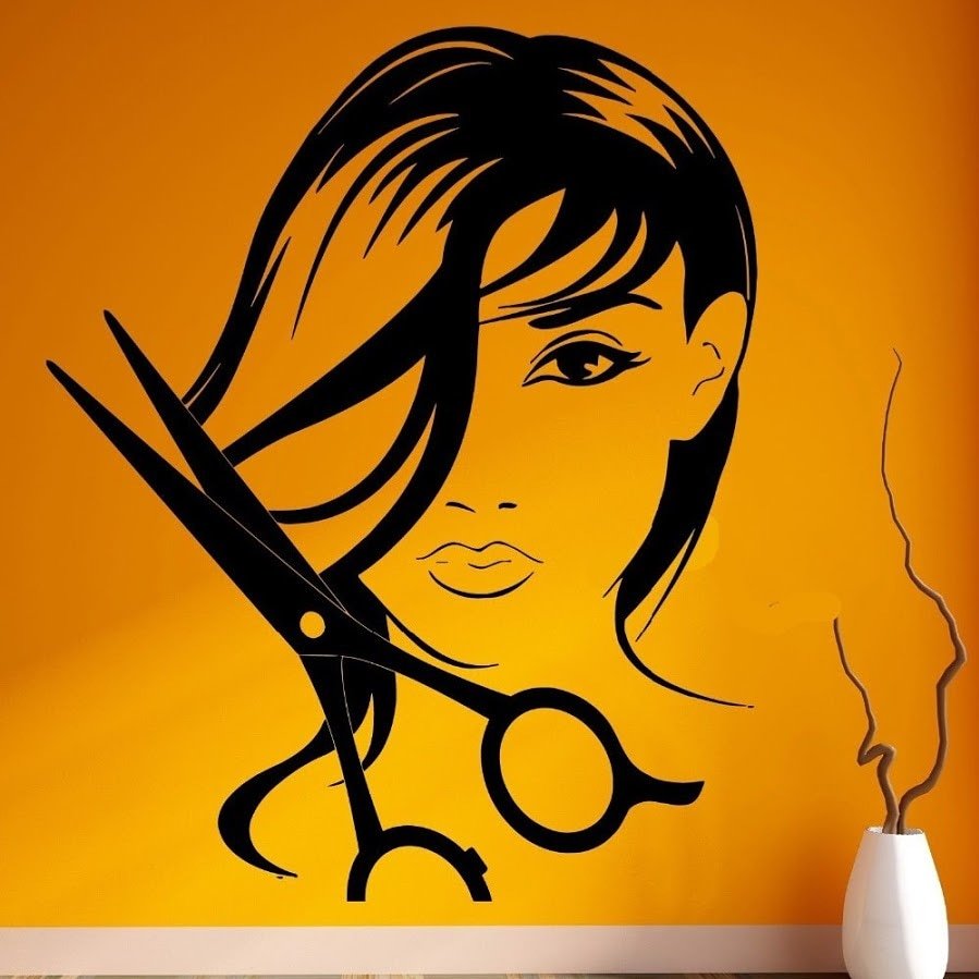 Шаблон для парикмахерской