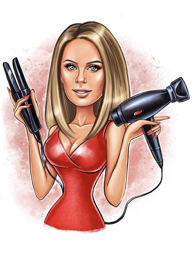 Парикмахерские услуги логотип