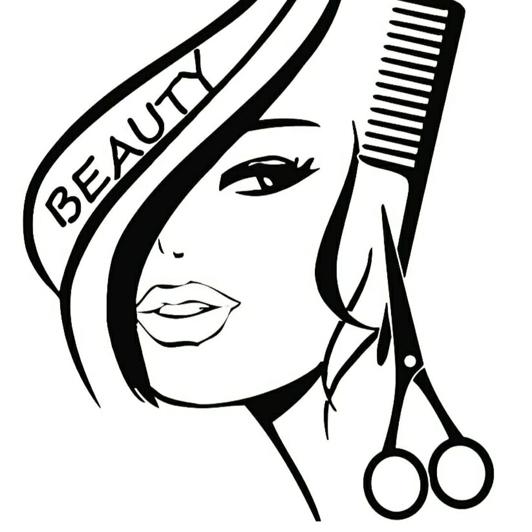 Мужской парикмахер визитка