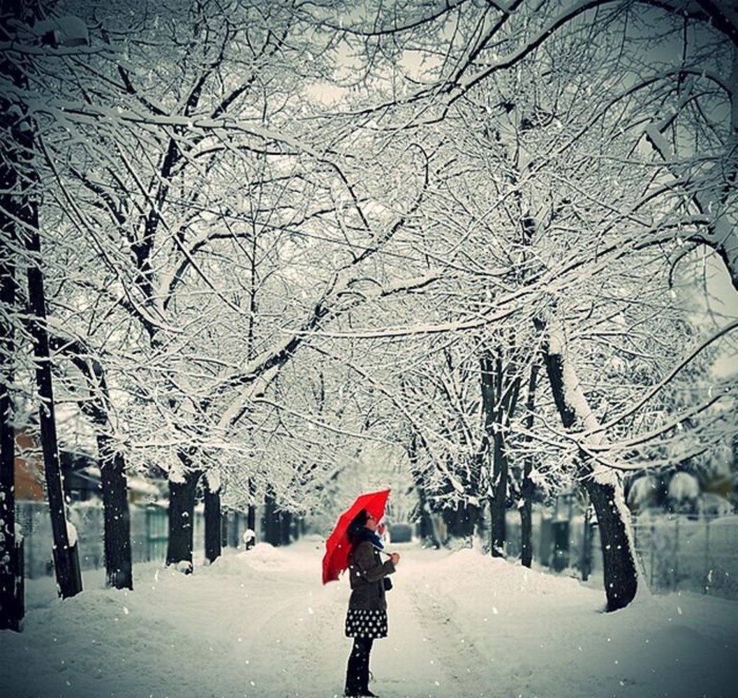 Зимние аватарки