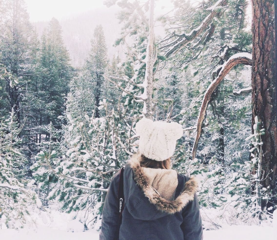 Красивые зимние рукавички