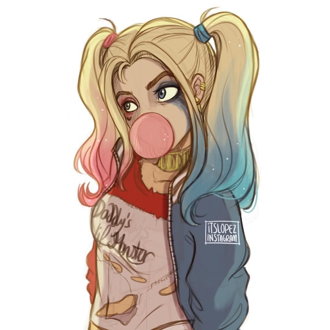 Девушка с жвачкой