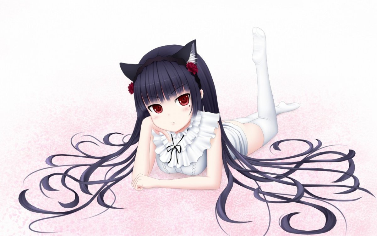 Аниме кошка