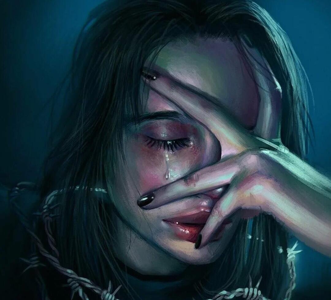 Депрессия аниме Эстетика гуль