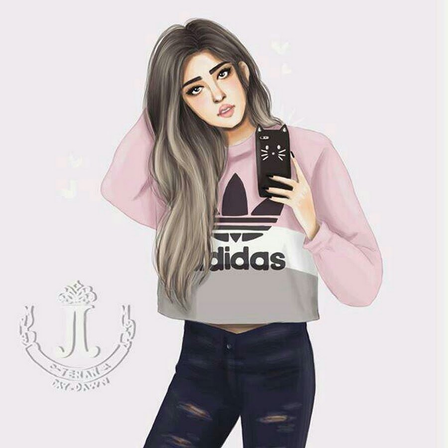 Арты девушек в стиле