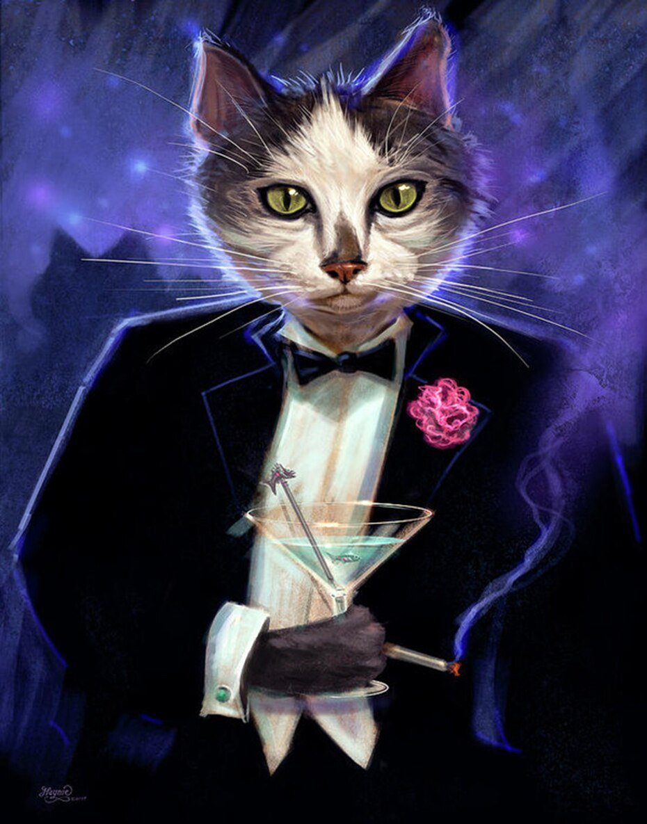 Гламурный котик