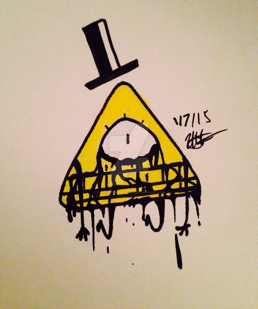 Гравити Фолз треугольник Билл