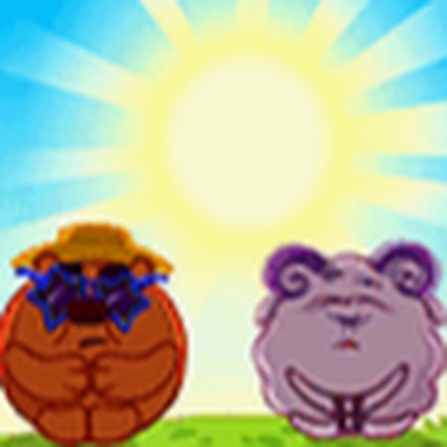 Копатыч и Бараш из смешариков