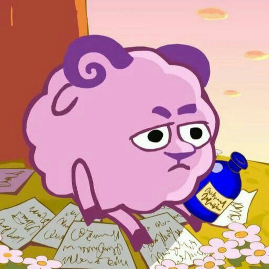 Копатыч из смешариков с медом