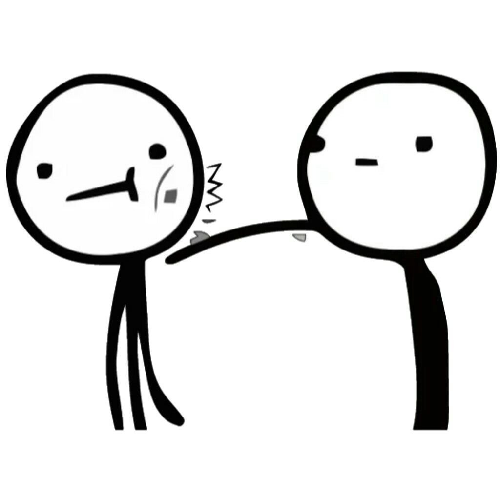 Улыбающийся Стикмен