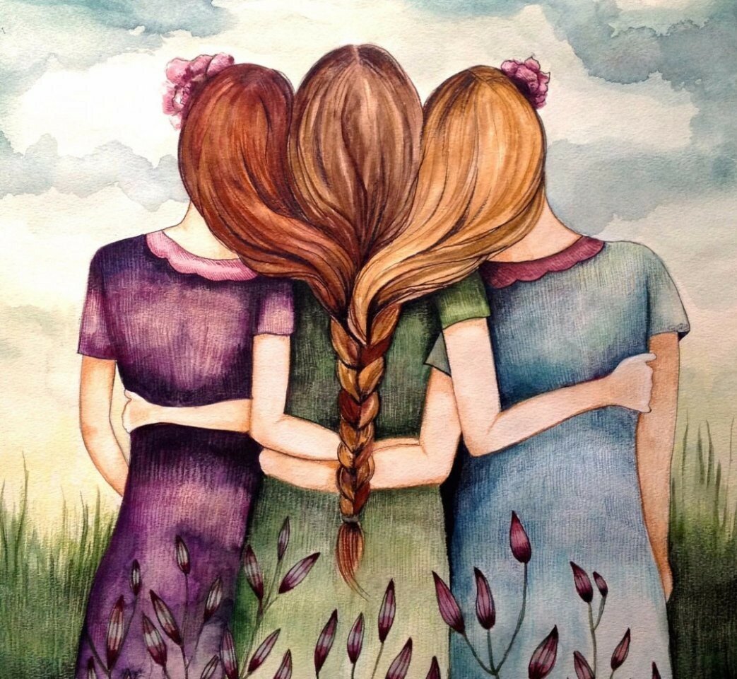 Два мальчика обнимаются