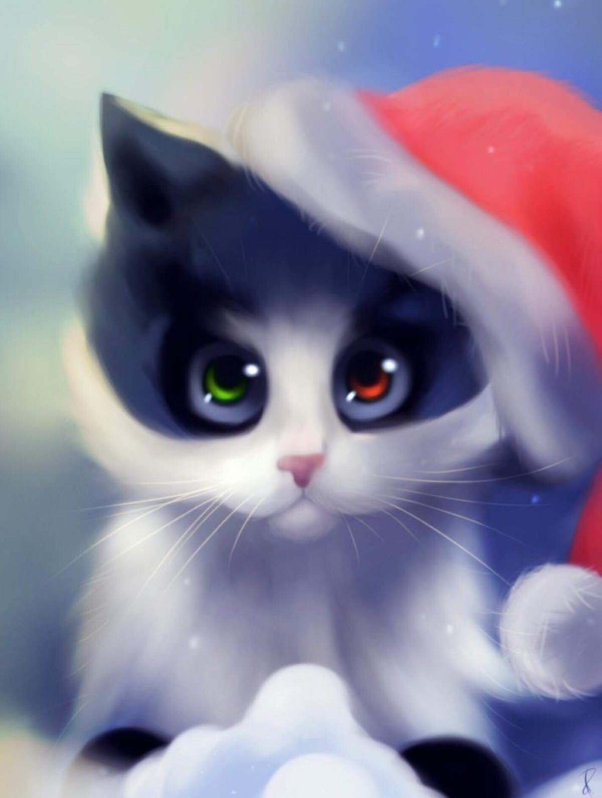 Красивые мультяшные коты