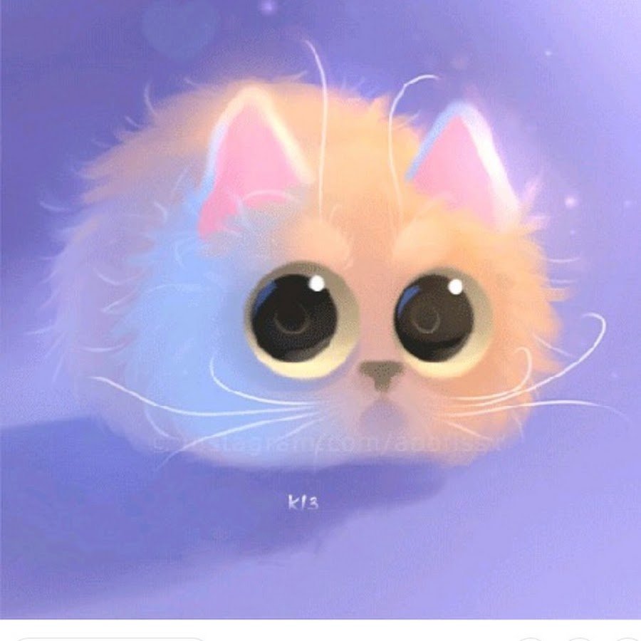 Милые мультяшные котята