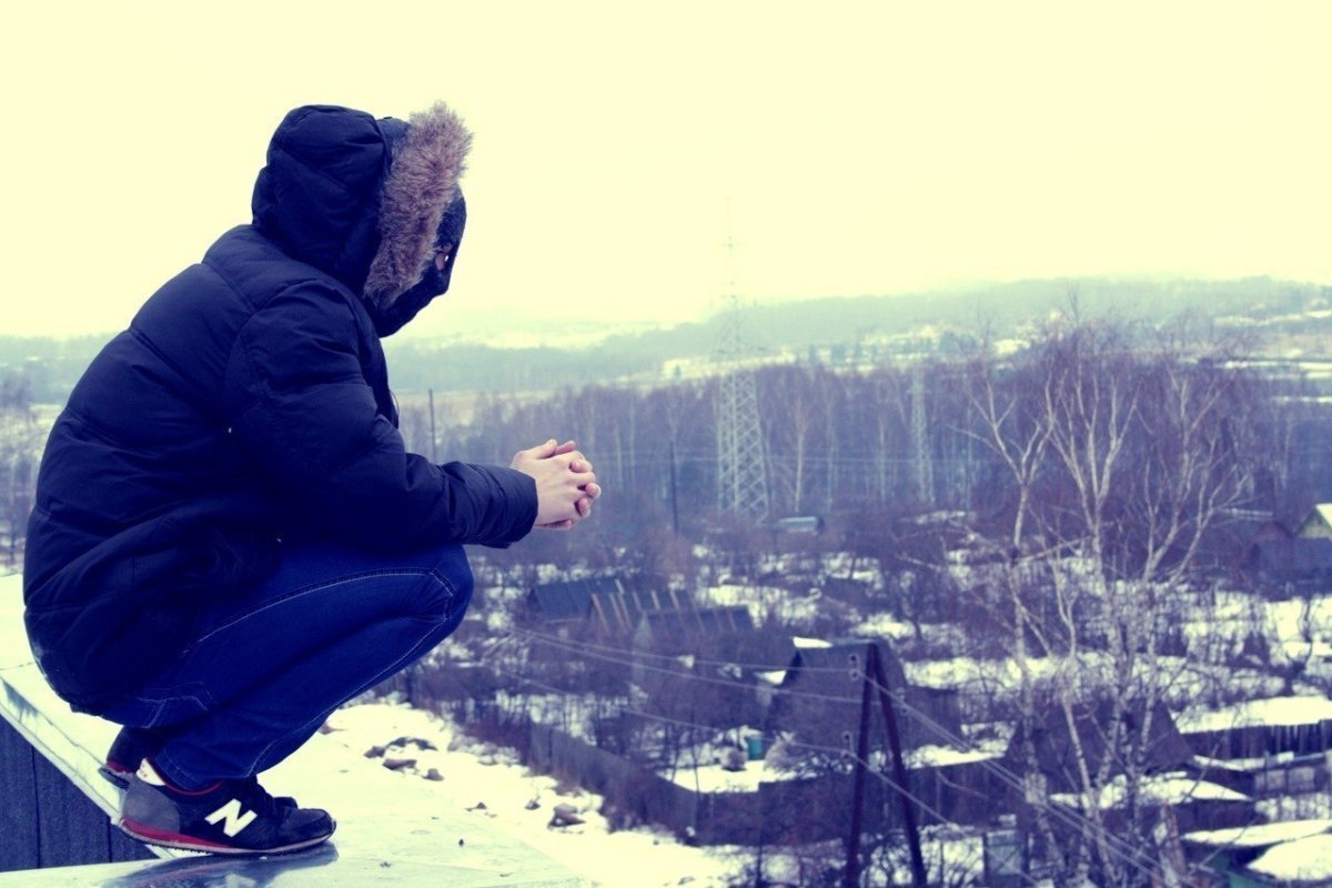 Грустные фотографии с надписями