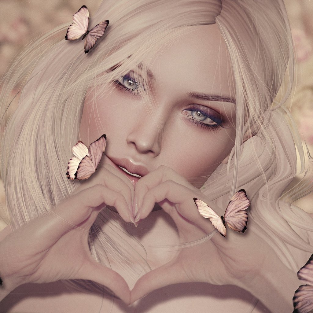 Черно белые девушки с ярким