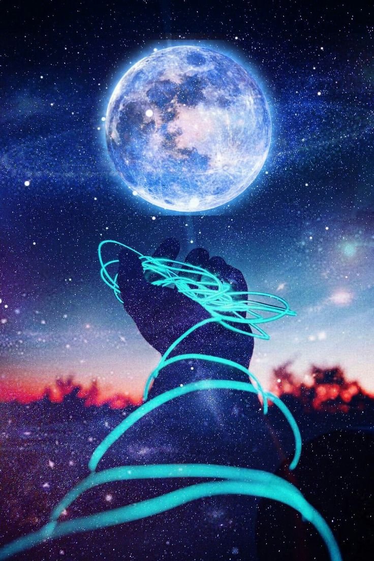 Аватарка в стиле космоса