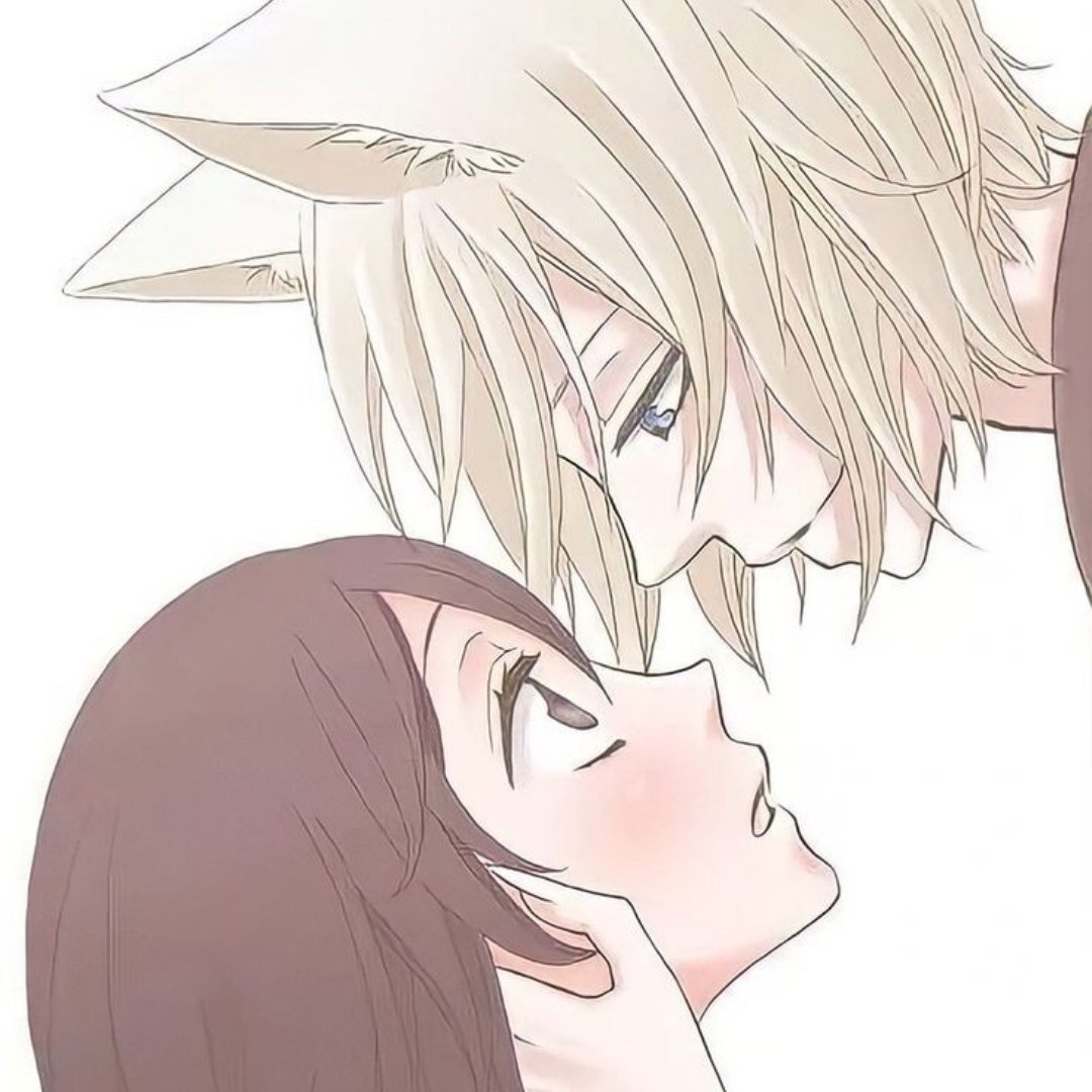 Аниме поцелуй Томоэ и Нанами