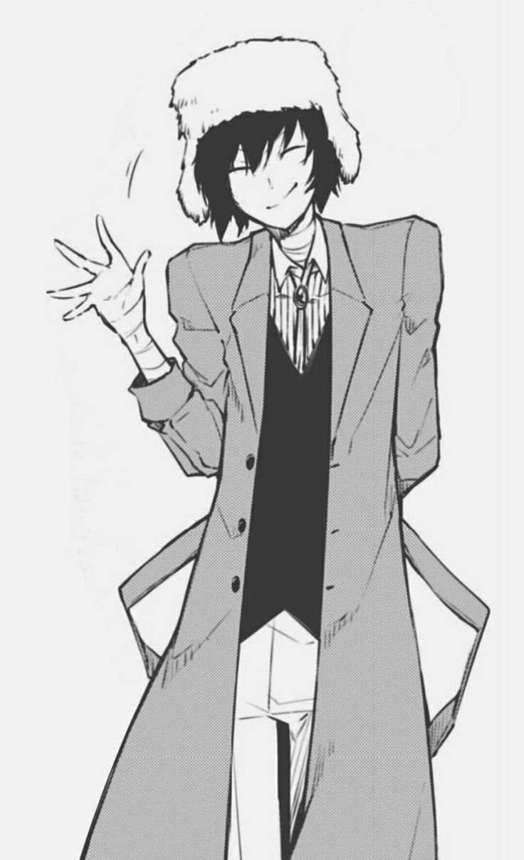 Дадзай Осаму депрессия арт