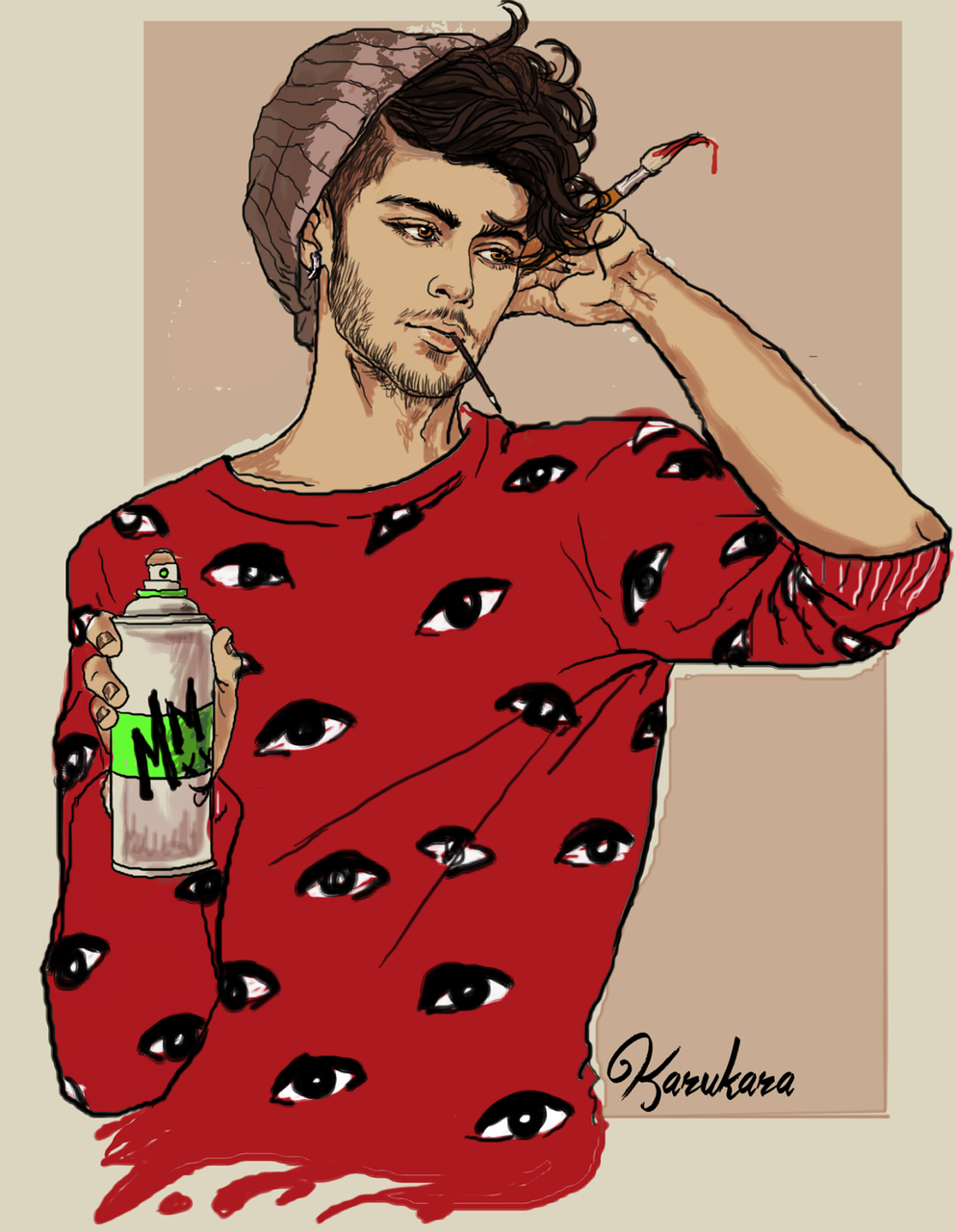 Острые козырьки Томас Шелби курит