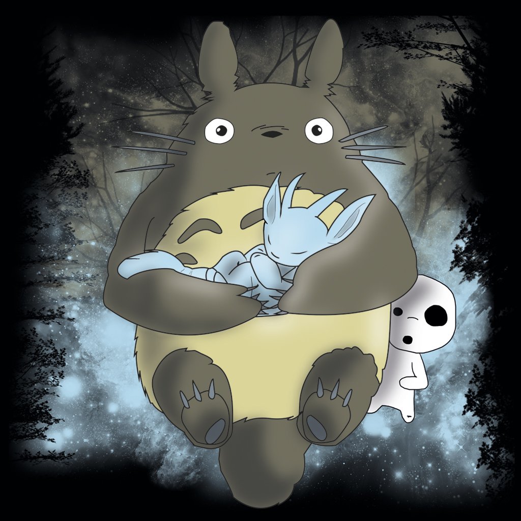 Тоторо на рабочий стол