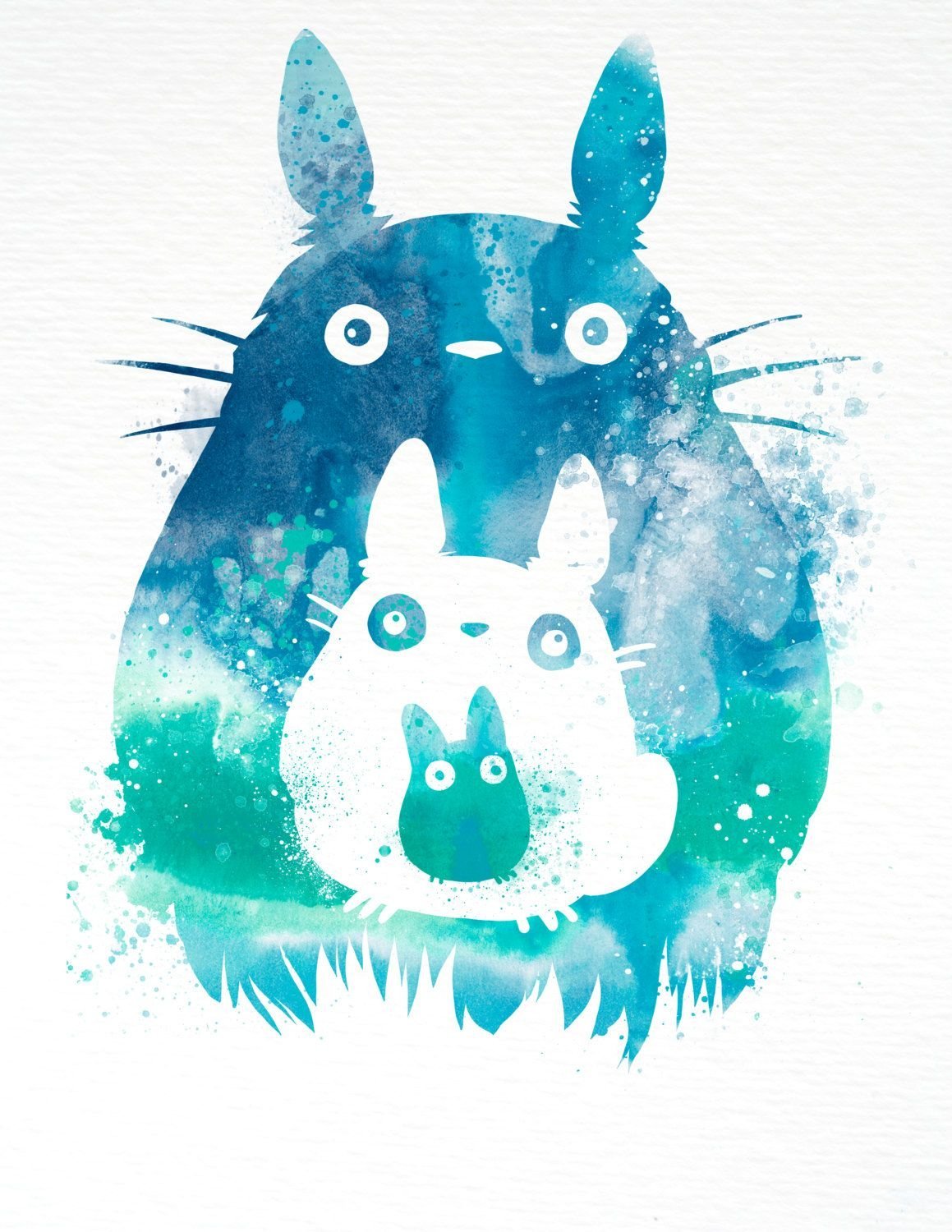 Тоторо на рабочий стол