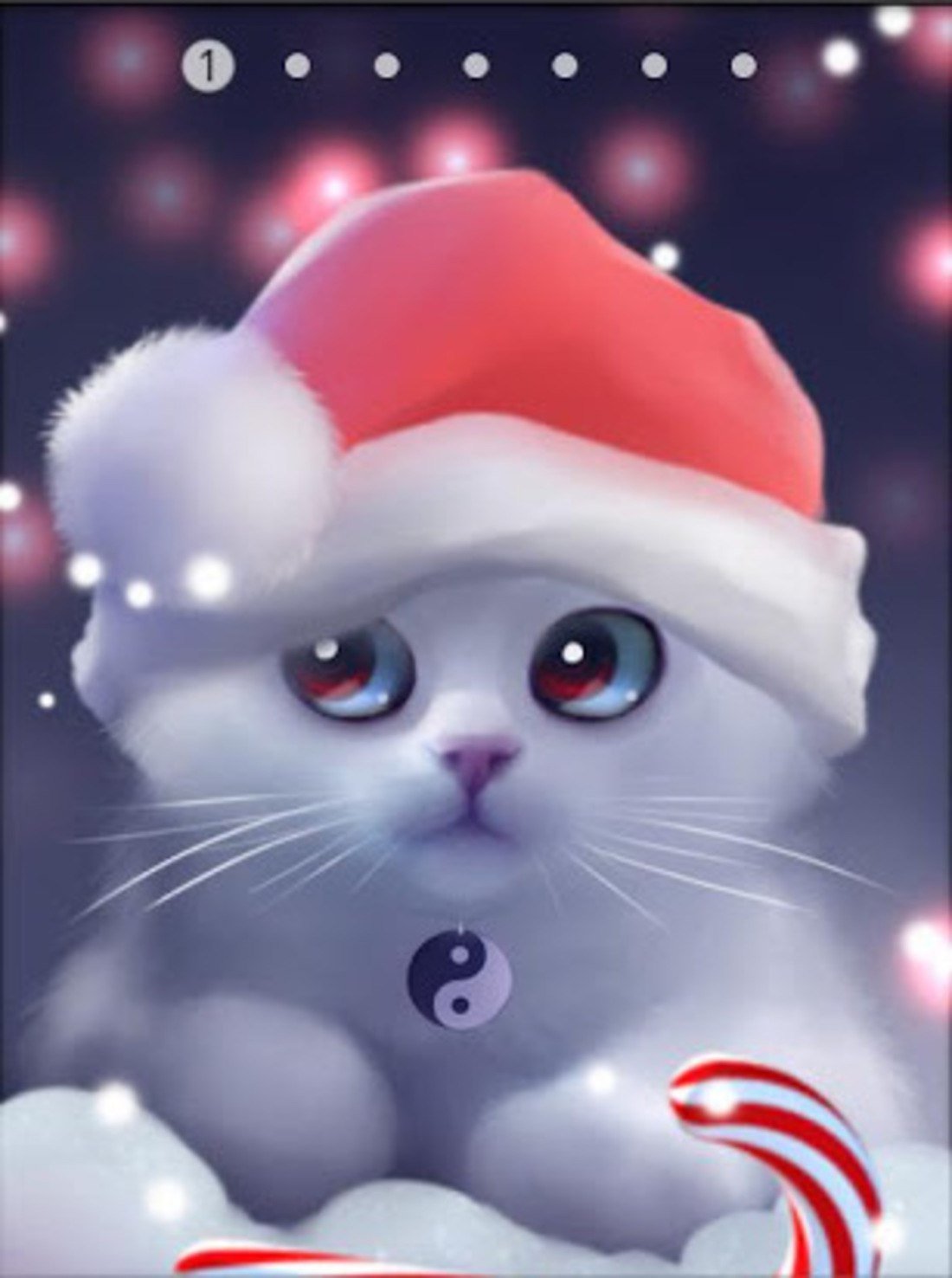 Милый котик в шапочке